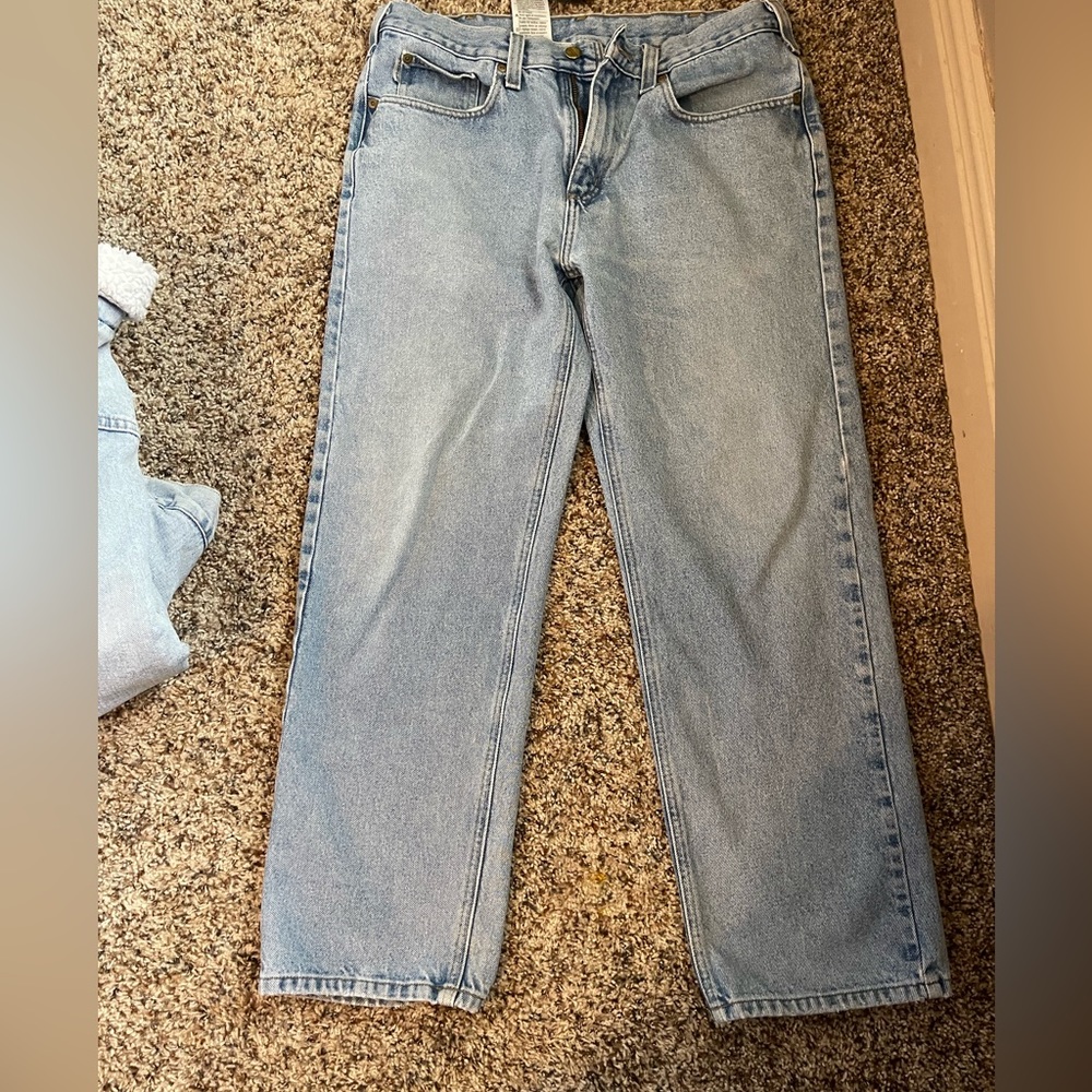 Men or women straight leg jeans
